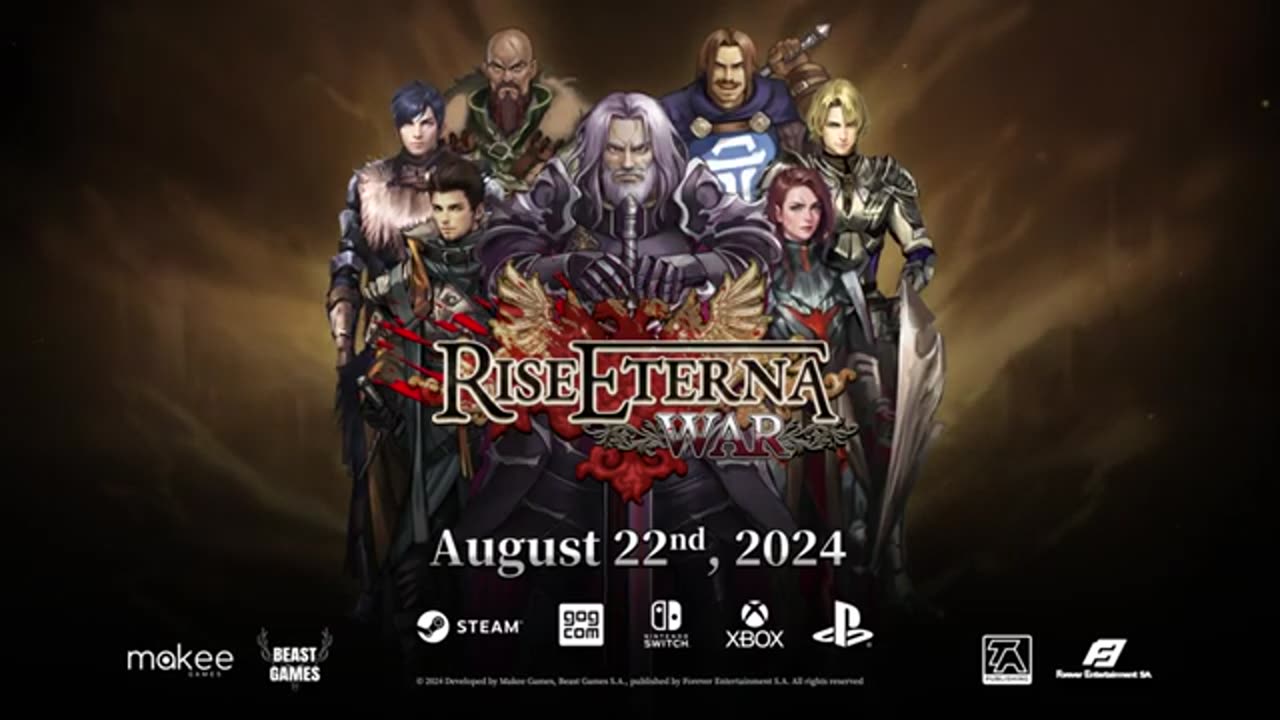 Rise Eterna War - Official Release Date Reveal Trailer