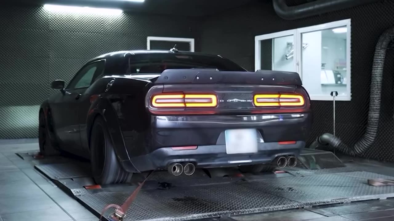 The power of the Dodge Challenger!