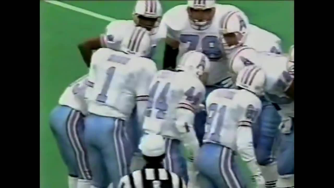 1992-11-01 Houston Oilers vs Pittsburgh Steelers