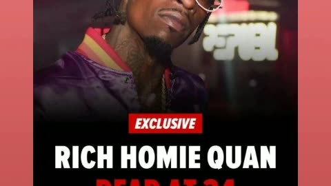 Rip to rich homie Quan passing away at 34 9/5/24🙏🕊🕯