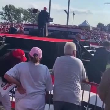 What Took Place Seconds Before Shooting At Trump Rally