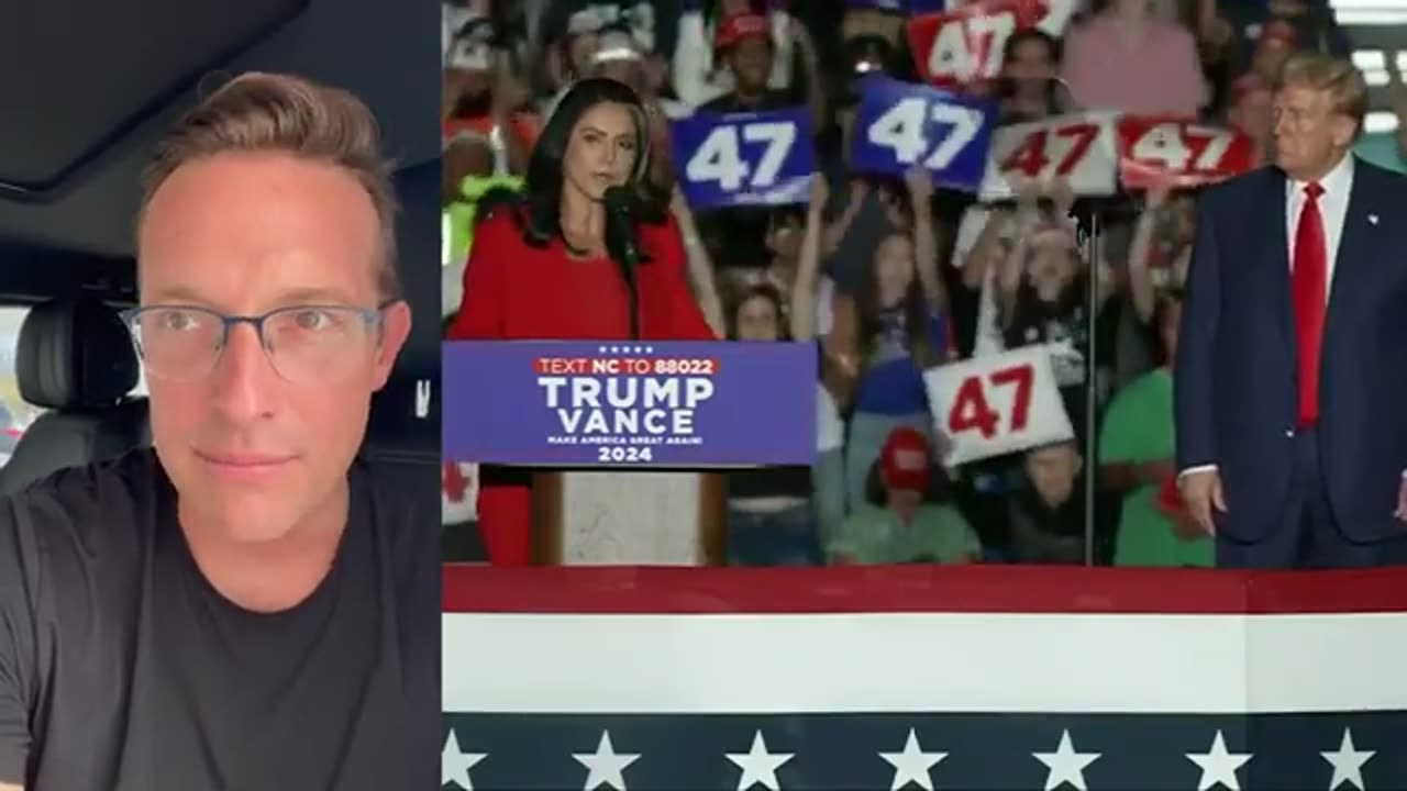 Tulsi Gabbard Makes SHOCK Announcement on Stage With Trump! MAGA Rally ...