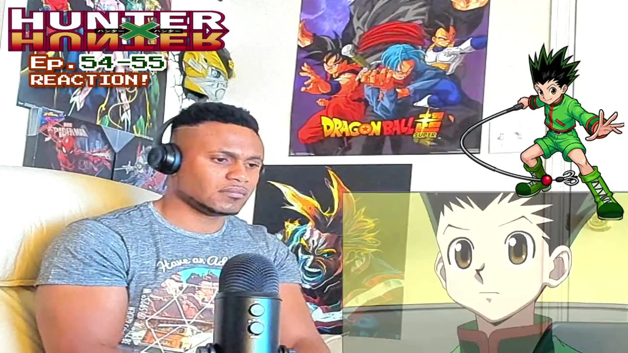 Hunter x Hunter Episode 54,55 REACTION
