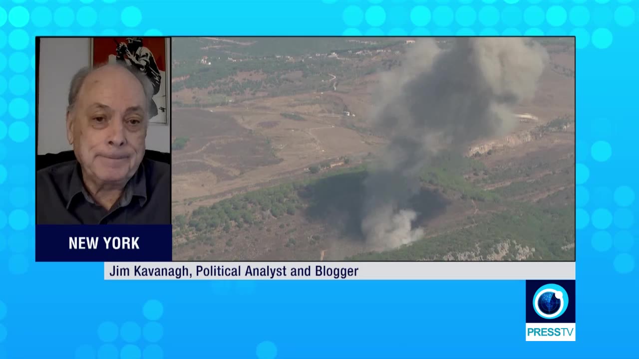 Press TV Discussion of Israeli Attack on Lebanon