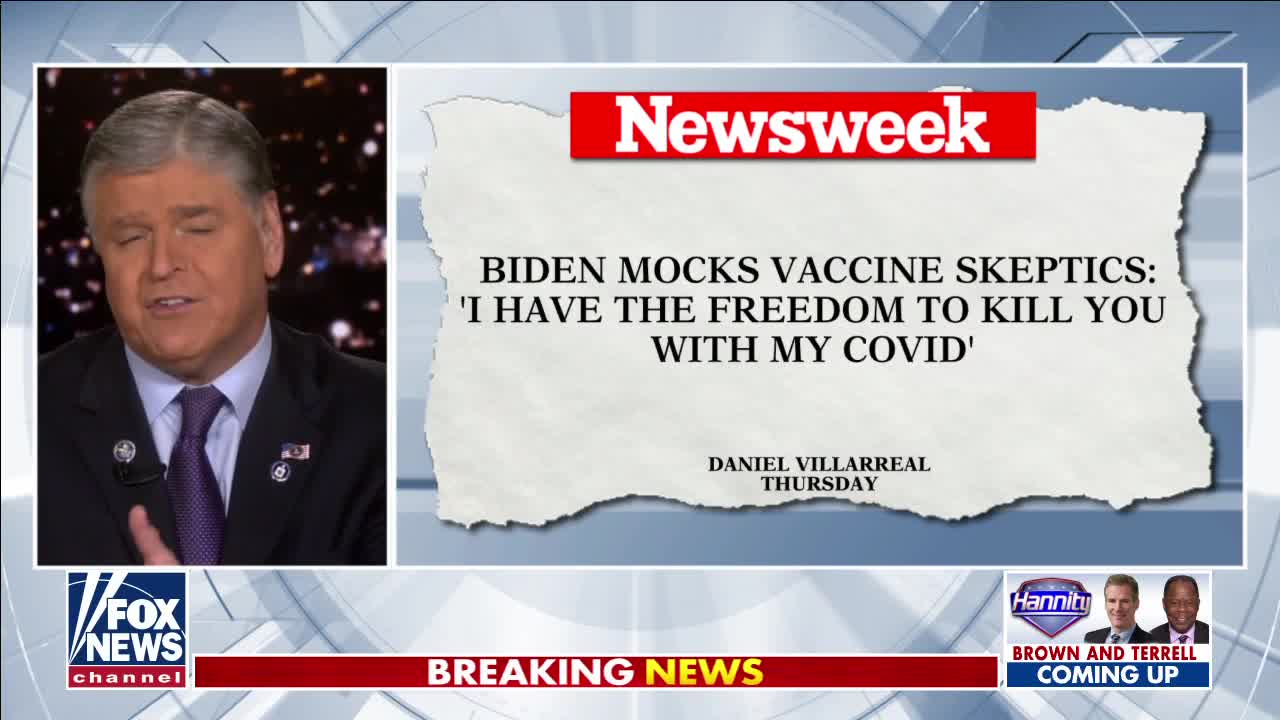 Hannity: Biden a cognitive mess during town hall building wall around DE beach house