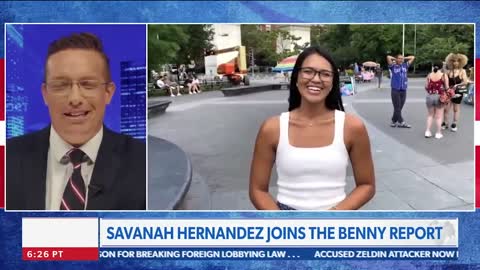 Even "gross" NYC is sick of Biden: Savanah Hernandez