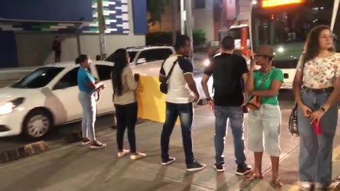Protesta estudiantes de la ESAP