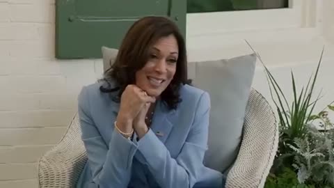 FAKE Kamala Hides Her Sociopathic Tendencies While Talking To Children