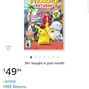 Detective Pikachu™ Returns (US Version)