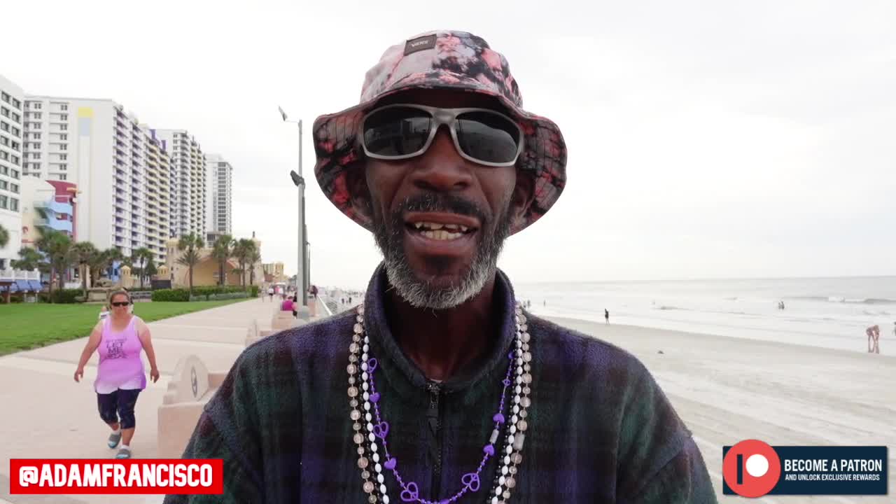 "What does the American flag mean to you?" (Daytona Beach, FL)