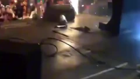 stage accident