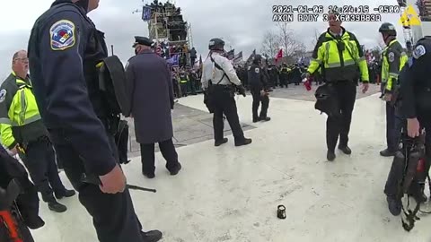 New Jan 6 Footage Shows Moment Police Fired Tear Gas Into A Peaceful Crowd