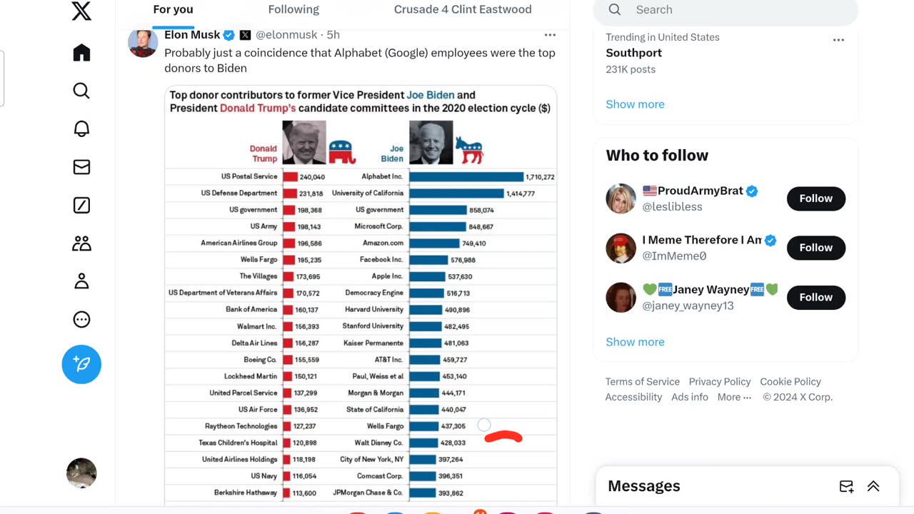 Google ELECTION interference blocks Donald Trump search with kamala harris propaganda