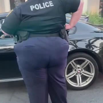 I Thought You Had To Be In Shape To Be A Cop??