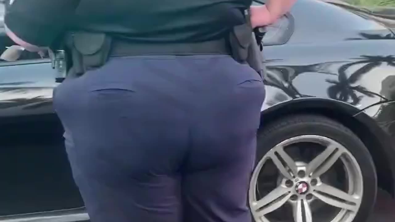 I Thought You Had To Be In Shape To Be A Cop??