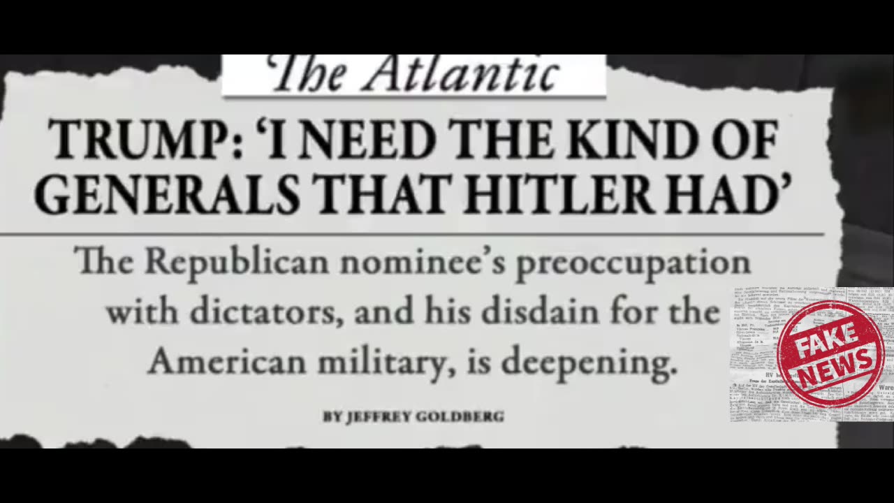 The hit piece from Atlantic against President Trump falls apart -John Kelly a pathological lier