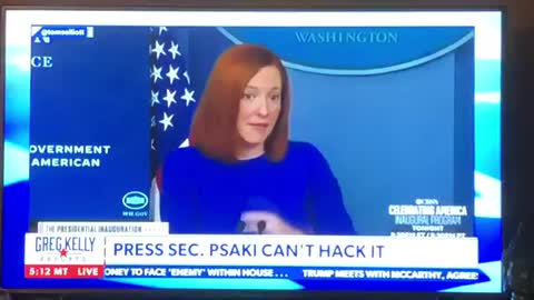 Biden’s Press Secretary Jen Psaki Can’t Hack It