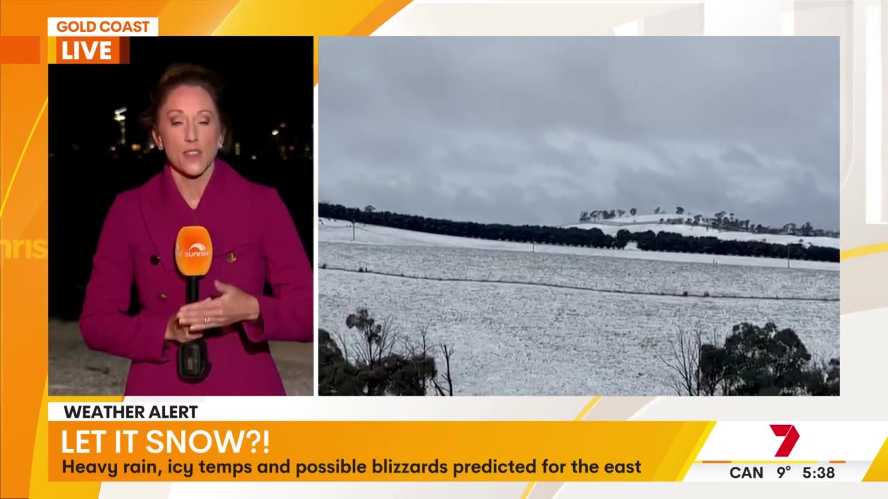 Snow conditions predicted for Queensland