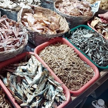 Why Filipino like dried fish? Place to buy different kinds of dried fish!! Philippines