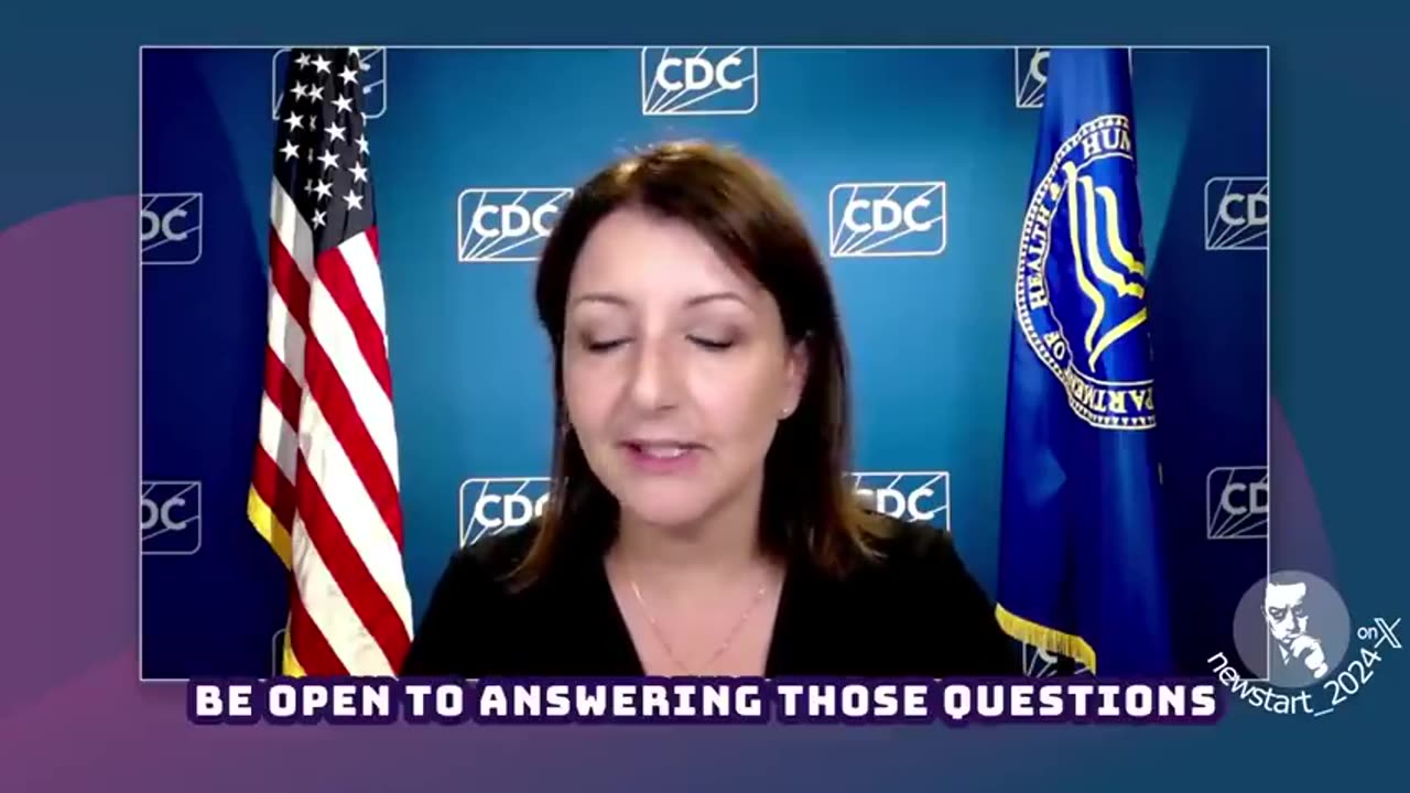 CDC Director Mandy Cohen Gives Lessons On How To Harrass The Unjabbed.