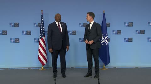 NATO Secretary General with US Secretary of Defense Lloyd J. Austin III - October 17, 2024