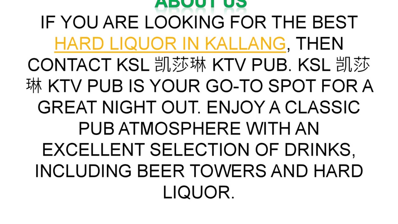 Best Hard Liquor in Kallang