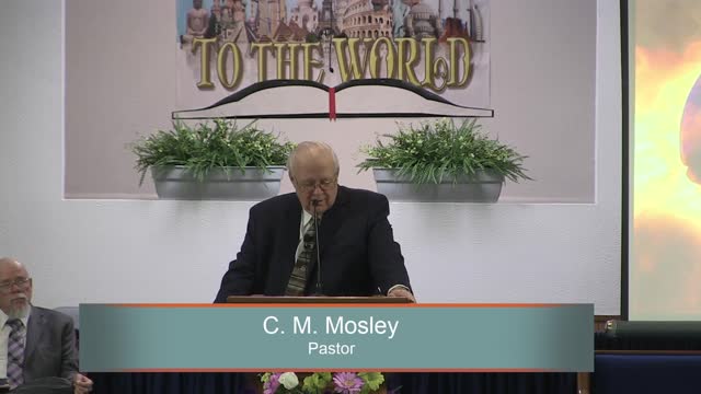 Pastor C. M. Mosley, The Judgment Seat of Christ, 2 Corinthians 5, Wednesday Evening, 6/22/2022