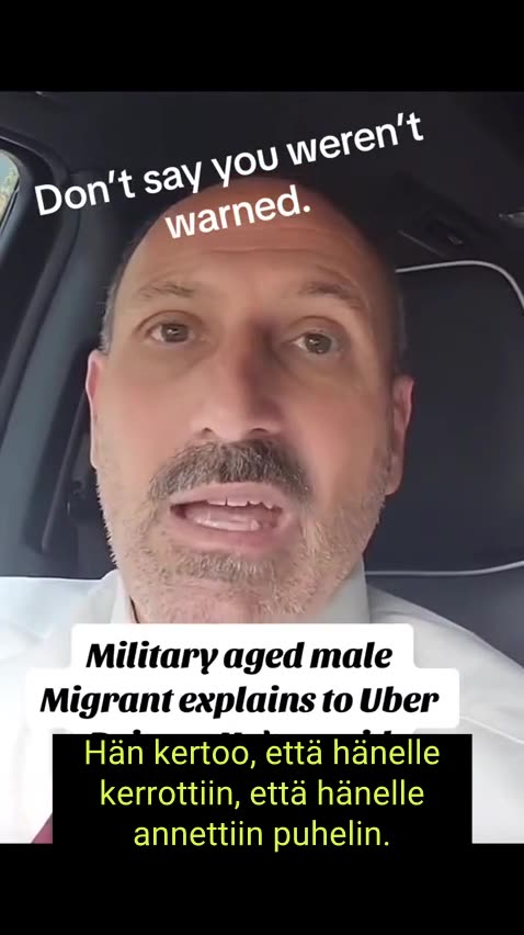 USA:n taksikuski miettii että mitä ihmettä he suunnittelevat?