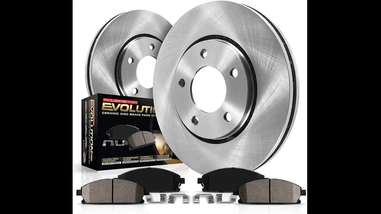 Review: Power Stop KOE2163 Autospecialty Front Replacement Brake Kit-OE Brake Rotors & Ceramic...