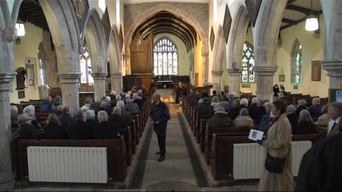 Mr Vivian Devines Funeral.