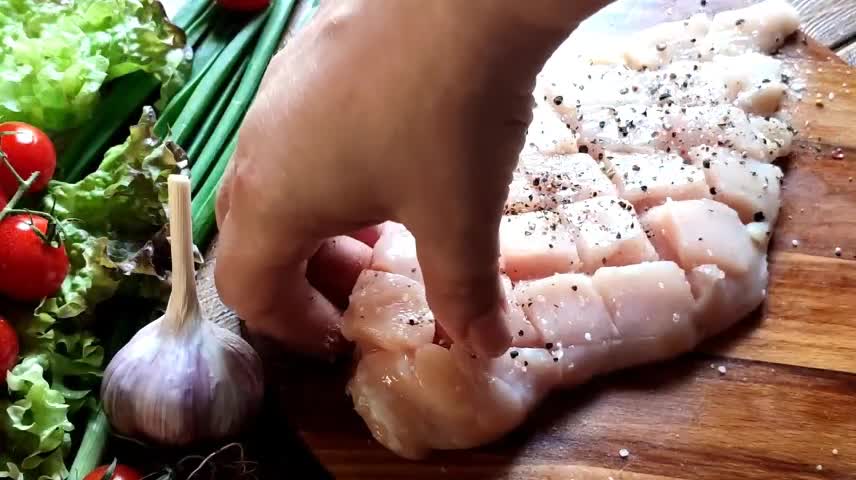 Season The Chicken Breast