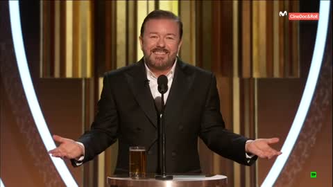 Ricky Gervais Golden Globes 2020 Uncensored