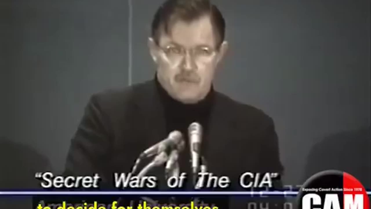 CIA whistleblower John Stockwell (1989)