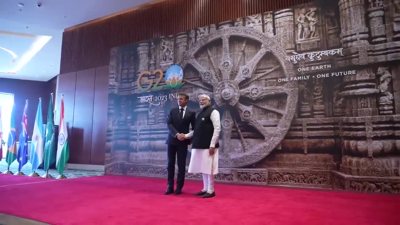 PM Modi and President Macron Convene Bilaterally Amid G20 Summit