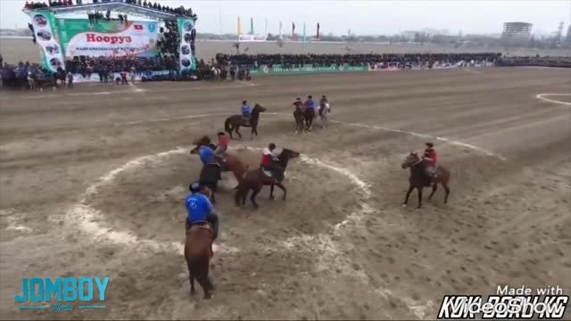 Buzkashi, the sport that uses dead goats as the ball