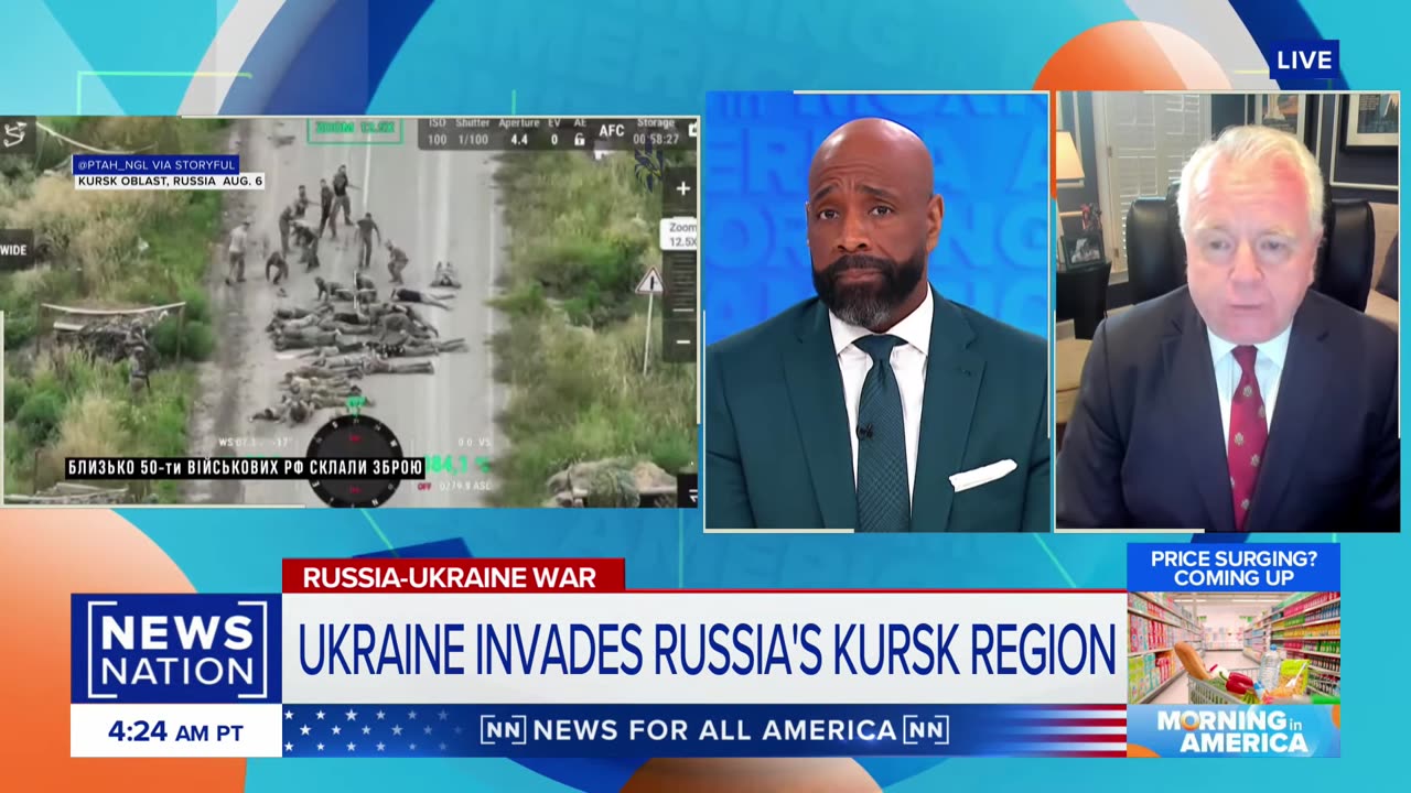 Ukrainian invasion of Kursk region ‘serious problem’ for Putin: Former ambassador | Morning in Ameri