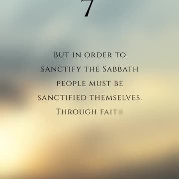Happy Sabbath Day