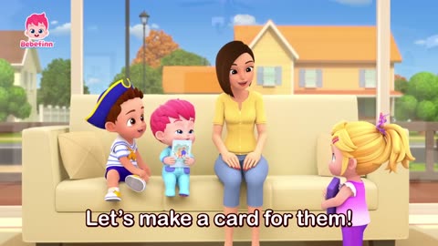 Make a CardㅣEP122ㅣBebefinn Nursery Rhymes and Kids Songs