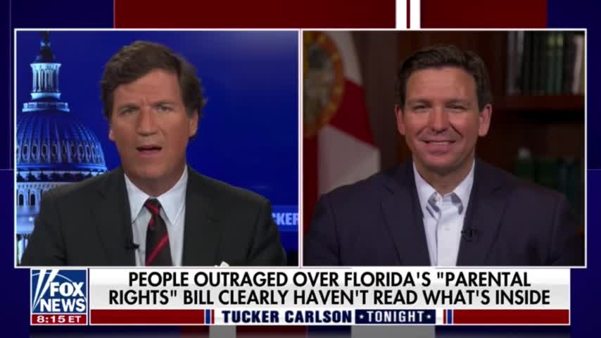 Gov. Ron DeSantis fires back at Disney's opposition to Florida's anti-grooming law