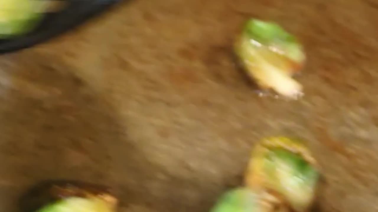 Brussel Sprouts cooked in Bacon Grease