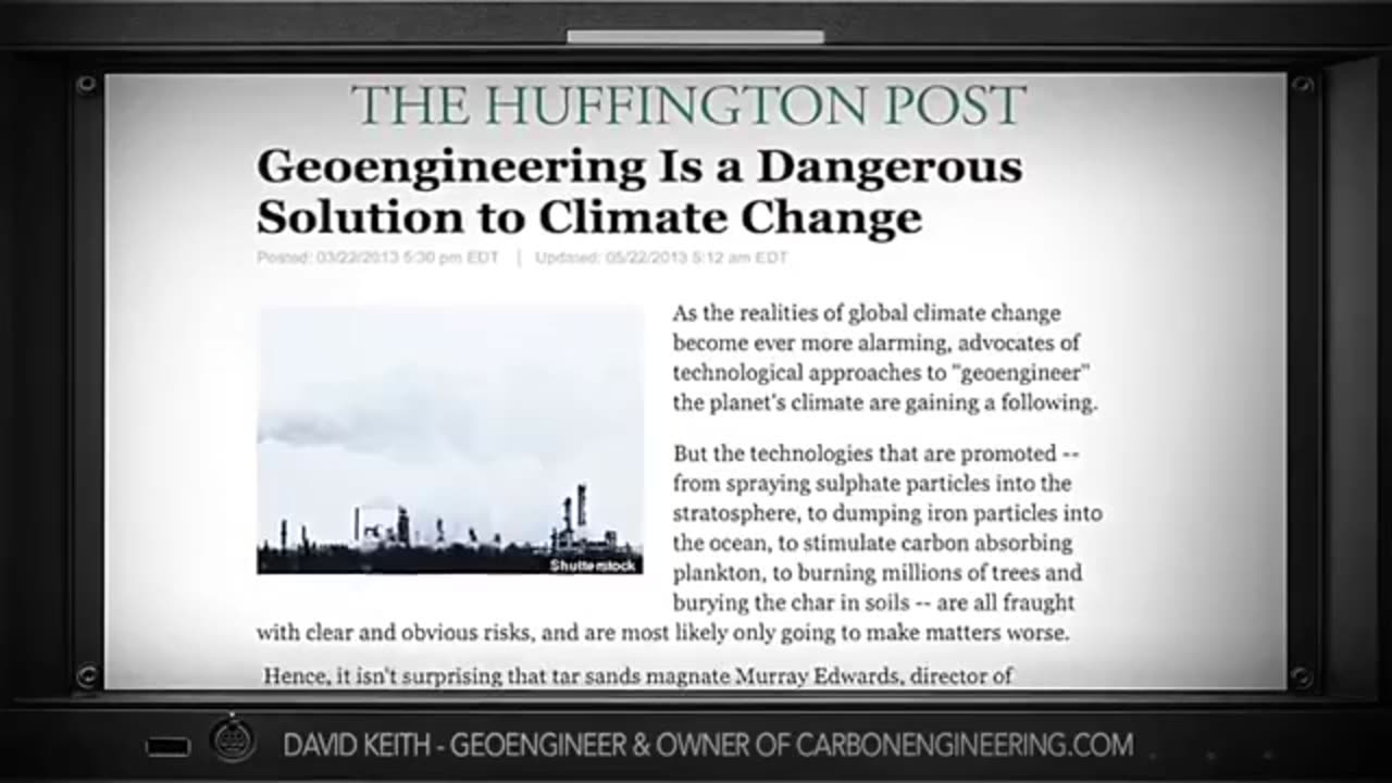 The Truth About Weather Manipulation, Geoengineering, Chemtrails, Climate Change.