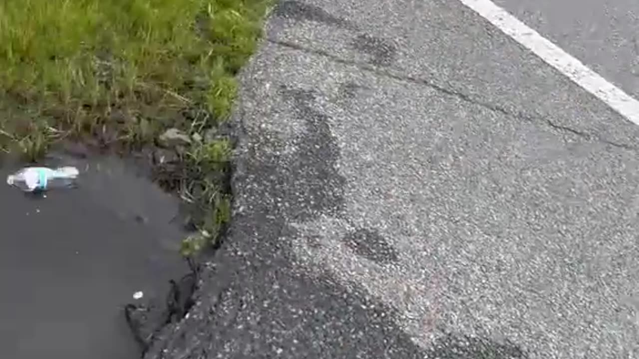 Man Scores Entire Dropped Pallet Of Bottled Water