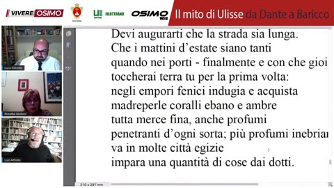 Il mito di Ulisse, da Dante a Baricco