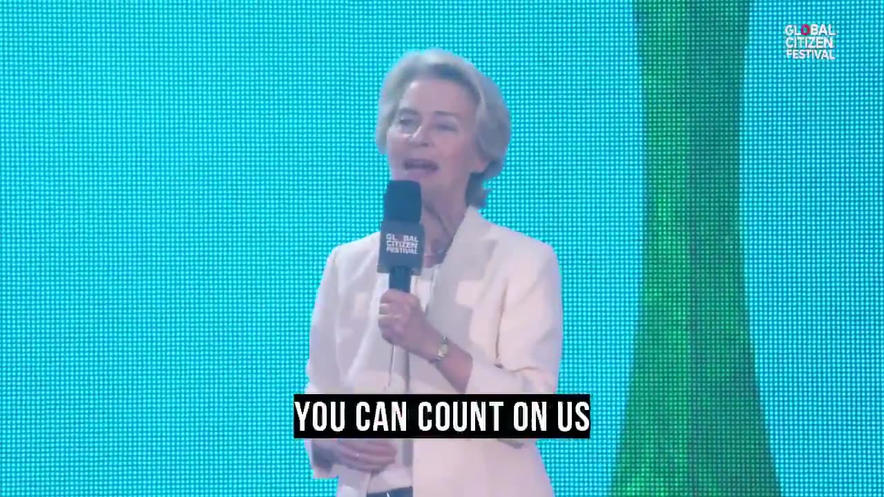 New World Order Ursula Von Der Leyen commits to ‘vaccinating over 500M children’ with Bill Gates