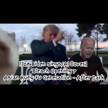 [Joe Biden sings/AI Cover] Bleach Opening 7 Asian Kung Fu Generation - After Dark