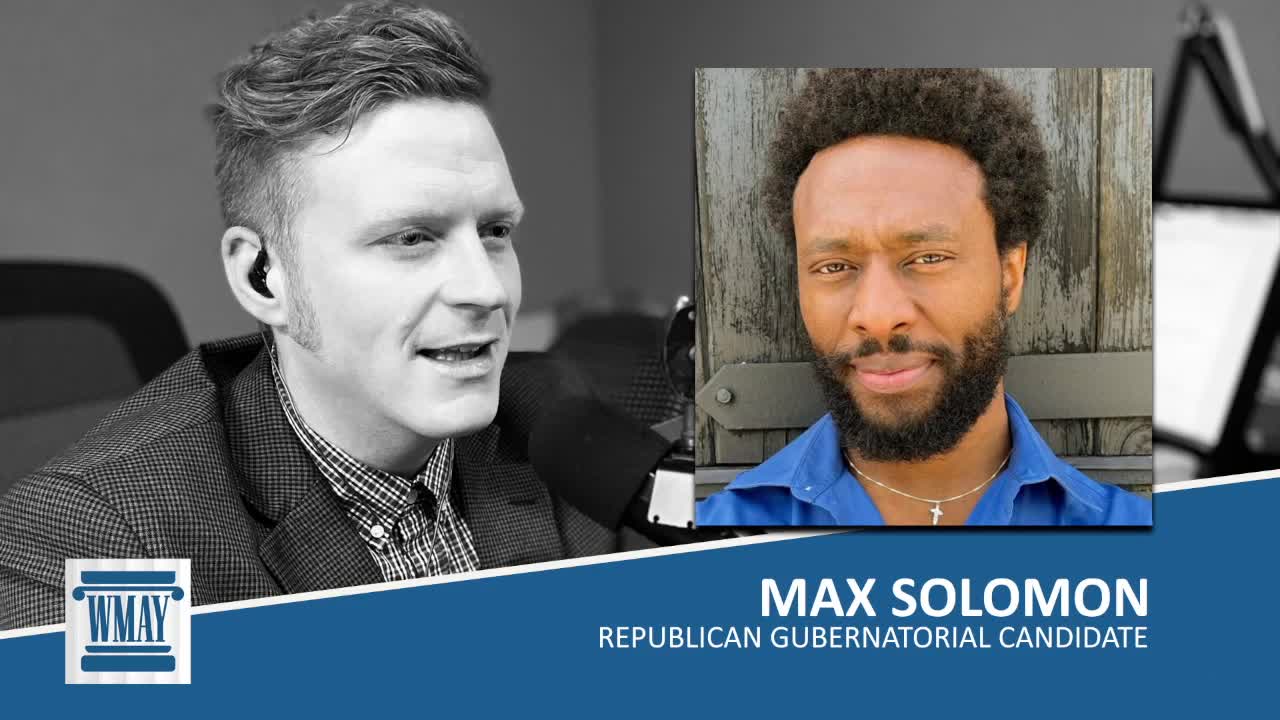 Max Solomon is vying for the GOP gubernatorial nomination