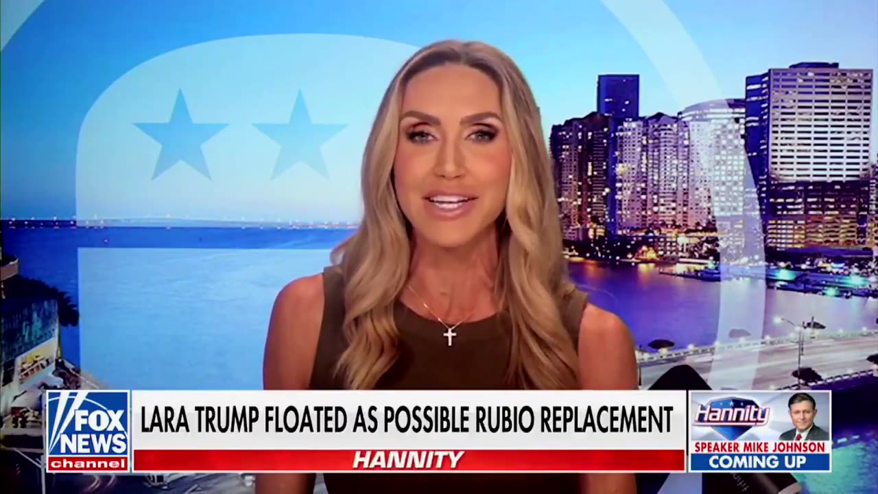 Lara Trump: "If I am able to serve, I would love to serve the people of Florida… Truly to have that opportunity I think would be incredible"