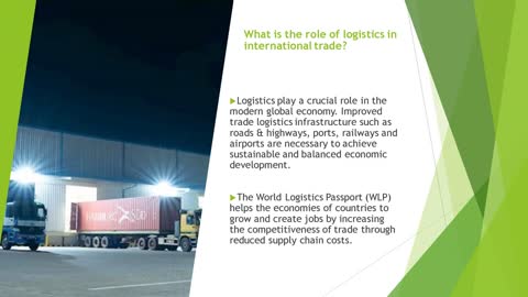 What is Logistics