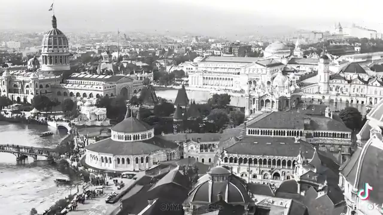 Incredible AI View Of The 1893 Chicago Worlds Fair that they destroyed!