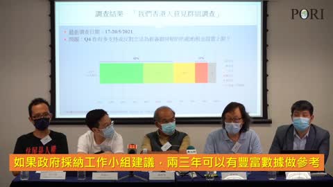 香港民研 2021 年 5 月 21 日小型論壇重點